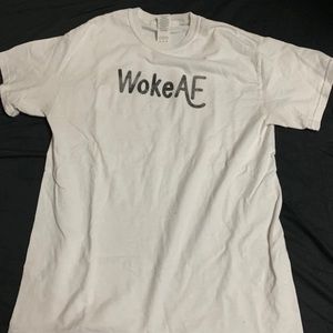 “WokeAF” t-shirt (YouTuber design)